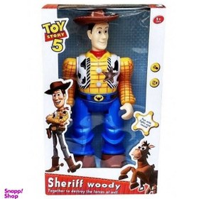 تصویر ربات مدل Sheriff Woody Robot 