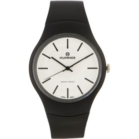 تصویر ساعت هامر مدل خلبانی مشکی 