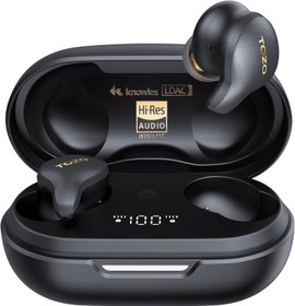 تصویر TOZO Golden X1 Wireless Earbuds Balanced Armature Driver and Hybrid Dynamic Driver، هدفون بلوتوث OrigX Pro، LDAC و Hi-Res Audio Wireless، هدست حذف نویز آبی TOZO Golden X1 Wireless Earbuds Balanced Armature Driver and Hybrid Dynamic Driver, Bluetooth Headphones OrigX Pro, LDAC & Hi-Res Audio Wireless, Noise Cancellation Headset Blue