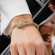 تصویر دستبند بولگاری طرح مار 