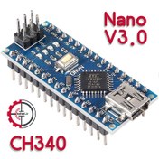 تصویر برد آردوینو نانو CH340 – Arduino NANO CH340 