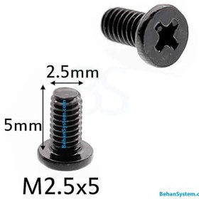 تصویر پیچ M2.5×5 