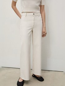 تصویر کراپ واید لگ شیریMANGO 