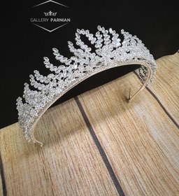 تصویر تاج عروس کد ۹۷۵ Bridal Tiara Code 975