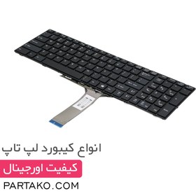 تصویر کیبورد لپ تاپ ام اس آی مدل CX61 مشکی با فریم ا CX61 Notebook Keyboard CX61 Notebook Keyboard