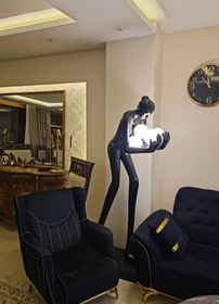 تصویر آباژور ایستاده آدمک کد ۰۰۹ - گوی 