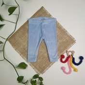 تصویر شلوار نوزادی برند لوپیلو مخمل نیلی رنگ 