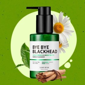 تصویر شوینده حبابی صورت Bye Bye Blackhead سام بای می Some By Mi حجم120میلی لیتر Bye Bye Blackhead Some By Mi Bubble Face Wash 120 ml