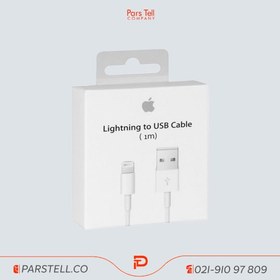 تصویر کابل USB به لایتنینگ اورجینال اپل یک متری Lightning 