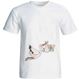 تصویر تی شرت بارداری طرح لک لک کد 3965 