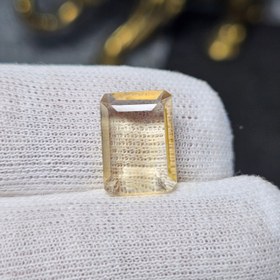 تصویر نگین سنگ سیترین معدنی آفریقایی کد 36468 