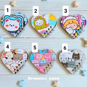 تصویر دفترچه قلبی(جلدچوبی) 