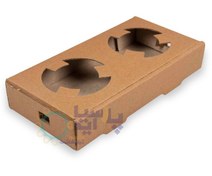 تصویر جالیوانی ۲ تایی مقوایی ایفلوت 