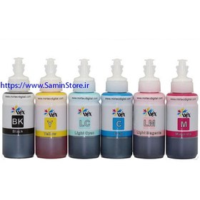 تصویر جوهر 70 سی سی وکس Epson High UV Epson Wox High uv Dyeink 70ml Pack