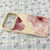 تصویر قاب گوشی iPhone 17 Pro Max آیفون طرح گل لیلیوم کد 695 