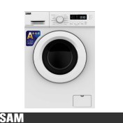 تصویر ماشین لباسشویی سام 8 کیلویی مدل UN-Q1225 SAM WASHING MACHINE UN-Q1225