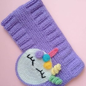 تصویر بافتنی هد دخترانه 