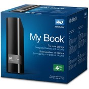 تصویر هارددیسک اکسترنال وسترن دیجیتال مدل My Book Desktop ظرفیت 4 ترابایت Western Digital My Book Desktop External Hard Drive - 4TB