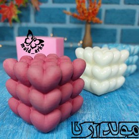 تصویر قالب روبیک قلبی 