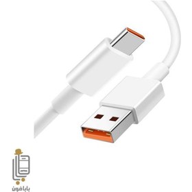 تصویر کابل شارژ USB-C توربو شیائومی Redmi note 12 pro plus 