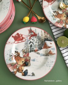 تصویر پیش دستی طرح کریسمس 