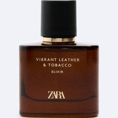 تصویر ادکلن مردانه زارا ویبرانت لدر توباکو الکسیر ۶۰ میل | ZARA VIBRANT LEATHER TOBACCO ELIXIR 60 ML VIBRANT LEATHER & TOBACCO ELIXIR PARFUM 60 ML (2,03 FL. OZ.)