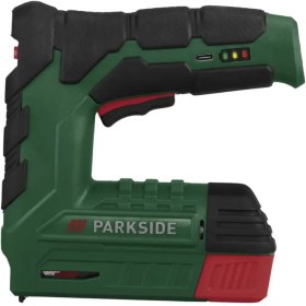 تصویر میخ کوب و منگنه کوب شارژی پارکساید Parkside akkue tacker 4v 