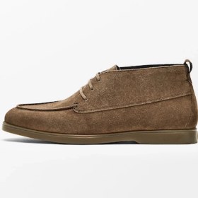 تصویر نیم بوت مردانه ماسیمو دوتی مدل SUEDE CAMEL 