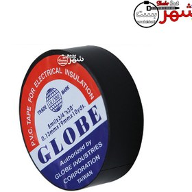 تصویر چسب برق مشکی گلوب 10 یارد (اصلی) GLOBE 