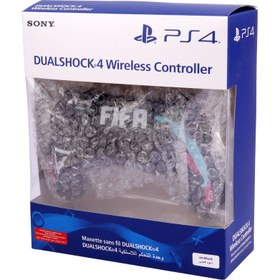 تصویر دسته بازی بی سیم SONY PlayStation 4 DualShock 4 های کپی طرح FIFA SONY PlayStation 4 DualShock 4 High Copy FIFA