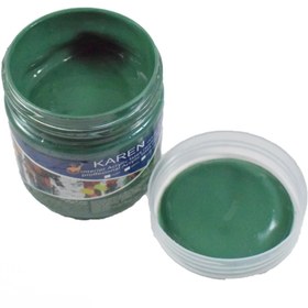 تصویر اکريليک کهنه کاري سبز ربعي کارن 