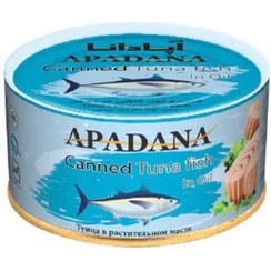 تصویر کنسرو ماهی تن در روغن آپادانا 180 گرم 