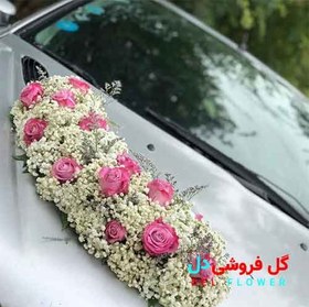 تصویر خرید گل ماشین عروس 682 