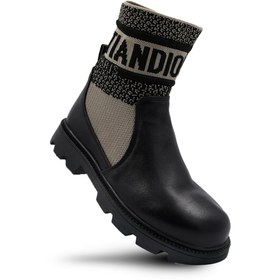 تصویر بوت تیوکید مدل دیور چرمی Tiyookid Dior Leather Ankle Boots 