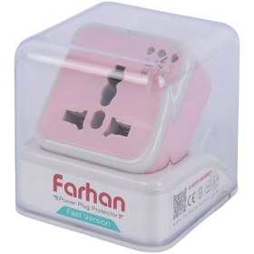 تصویر تبدیل 3 به 2 برق تایمردار Farhan Electric Farhan Electric POWER PLUG PROTECTOR