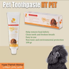 تصویر خمیردندان مخصوص سگ HT PET 