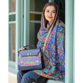 تصویر ست کیف و شال زنانه پیچک کد 13 Women Bag and Shawl Set Code 13