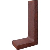 تصویر آجر نما ال نسوز شاموتی تیره 