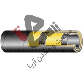 تصویر شلنگ شاتکریت سندبلاست ضد سایش SEL ترکیه سایز 1" - 40 متر 