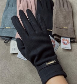 تصویر دستکش فوتر - مشکی 