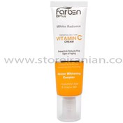 تصویر ژل کرم ویتامین سی فاربن حجم 30 میلی لیتر ا Farben Vitamin Cream Gel 30ml Farben Vitamin Cream Gel 30ml