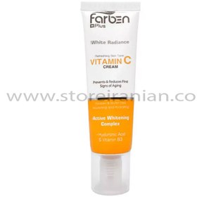 تصویر ژل کرم ویتامین سی فاربن حجم 30 میلی لیتر Farben Vitamin Cream Gel 30ml