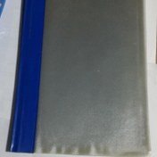 تصویر پوشه پلاستیکی رنگ آبی و طلق شفاف 