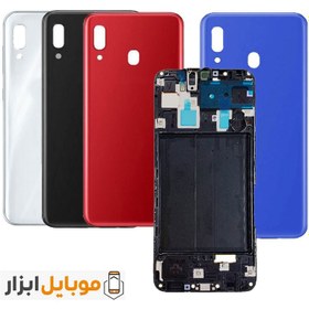 تصویر فریم ال سی دی گوشی سامسونگ Samsung Galaxy A30s midlle lcd samsung galaxy a30s org 100%