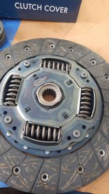 تصویر دیسک و صفحه اصلی تیبا 215 میلی SECO اصلی(گیت کلاچ) Original Tiba 215mm disc and main plate SECO (gate clutch)