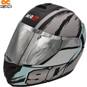 تصویر کلاه کاسکت فک متحرک MA2 مدل 966 