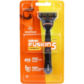 تصویر خودتراش برقی ژیلت Gillette سری Fusion مدل Power 