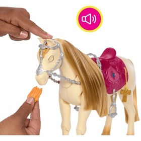 تصویر باربی معماها: اسب‌سواری بزرگ - اسباب‌بازی تعاملی همراه با لوازم جانبی برند barbie Barbie Mysteries: The Great Horse Chase Interactive Toy with Accessories