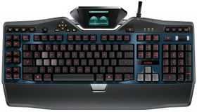 تصویر کيبورد مخصوص بازي لاجيتک G19s ا Logitech G19s Gaming Keyboard with Color Game Panel Screen Logitech G19s Gaming Keyboard with Color Game Panel Screen
