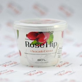 تصویر کرم مرطوب کننده دست و صورت عصاره رز هیپ و آووکادو پوست خشک بیول Biol Rose Hip and Avocado Extract Hand and Face Moisturizing Cream for Dry Skin